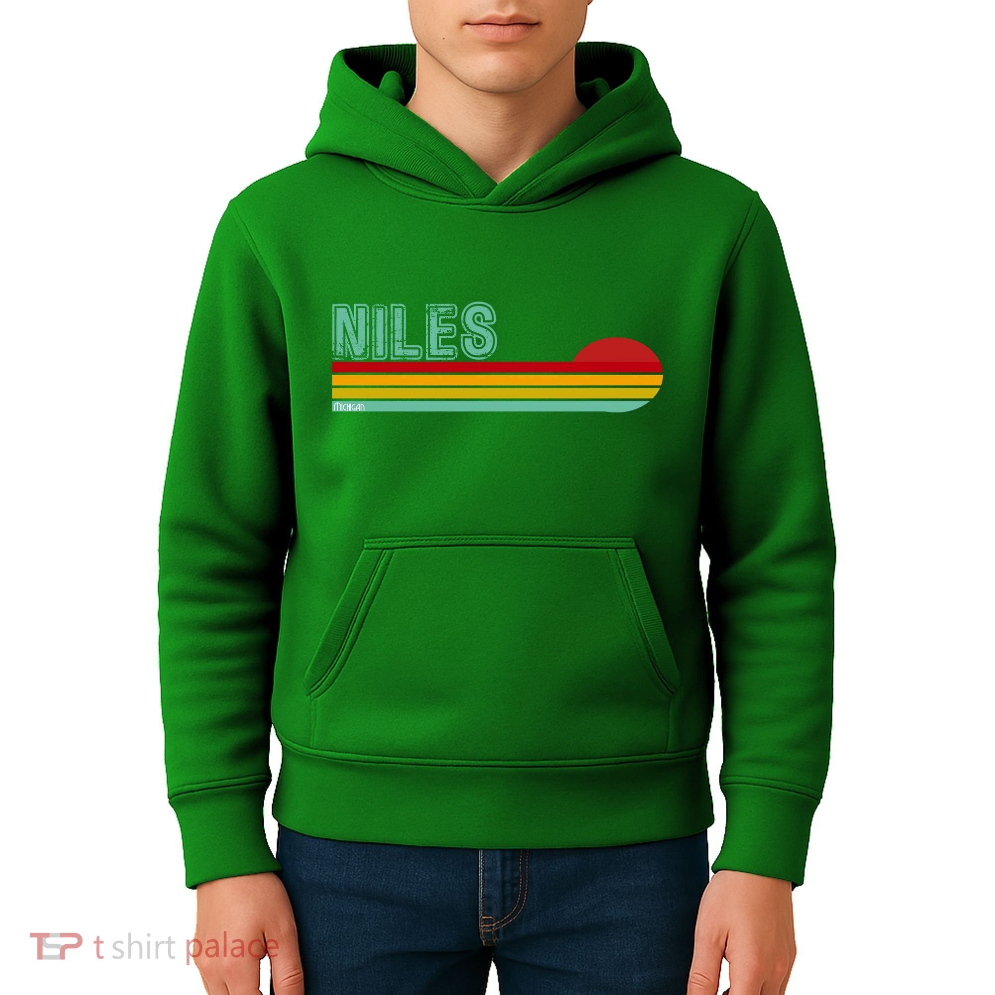 Niles Michigan Kids Hoodie