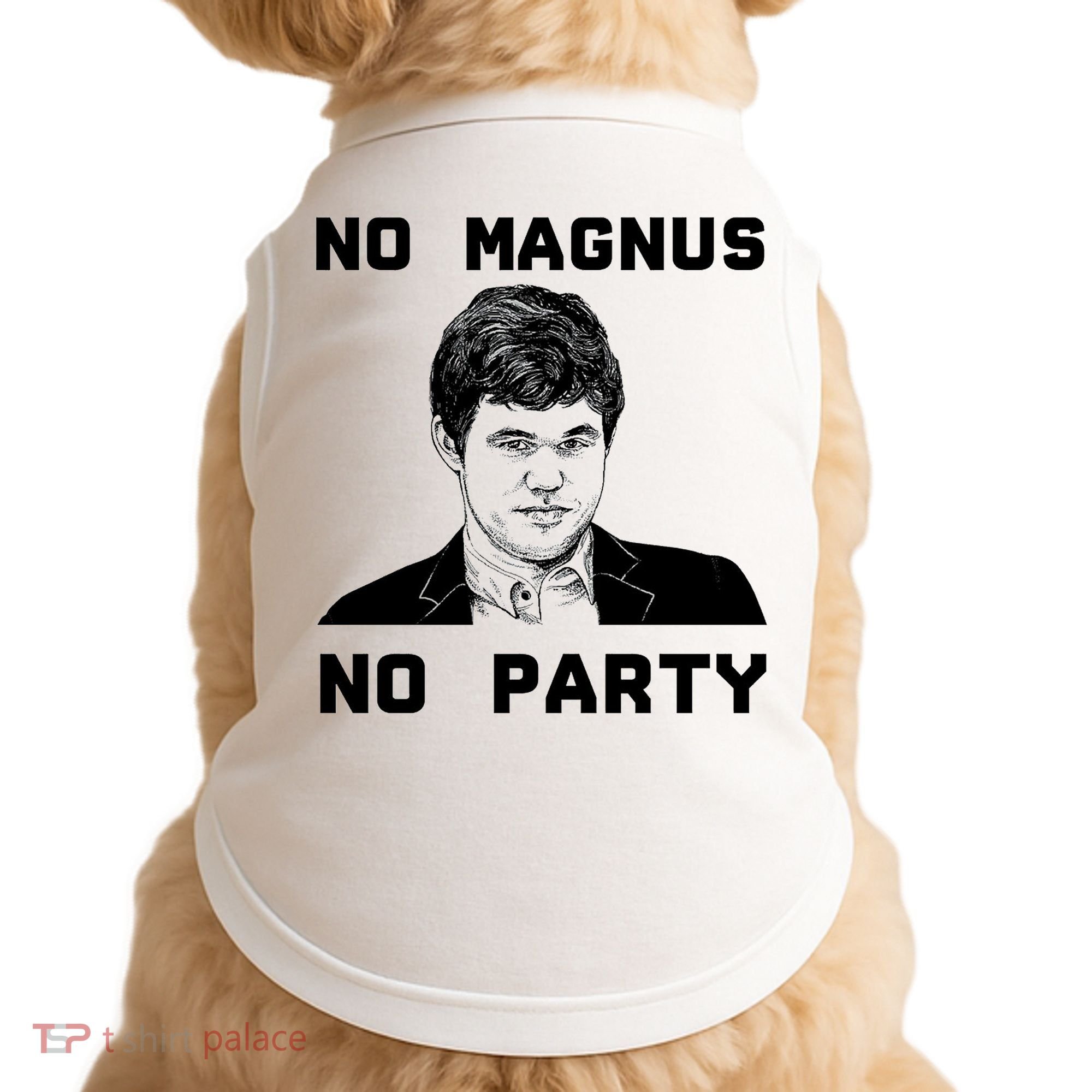 No Magnus No Party Doggie Tank