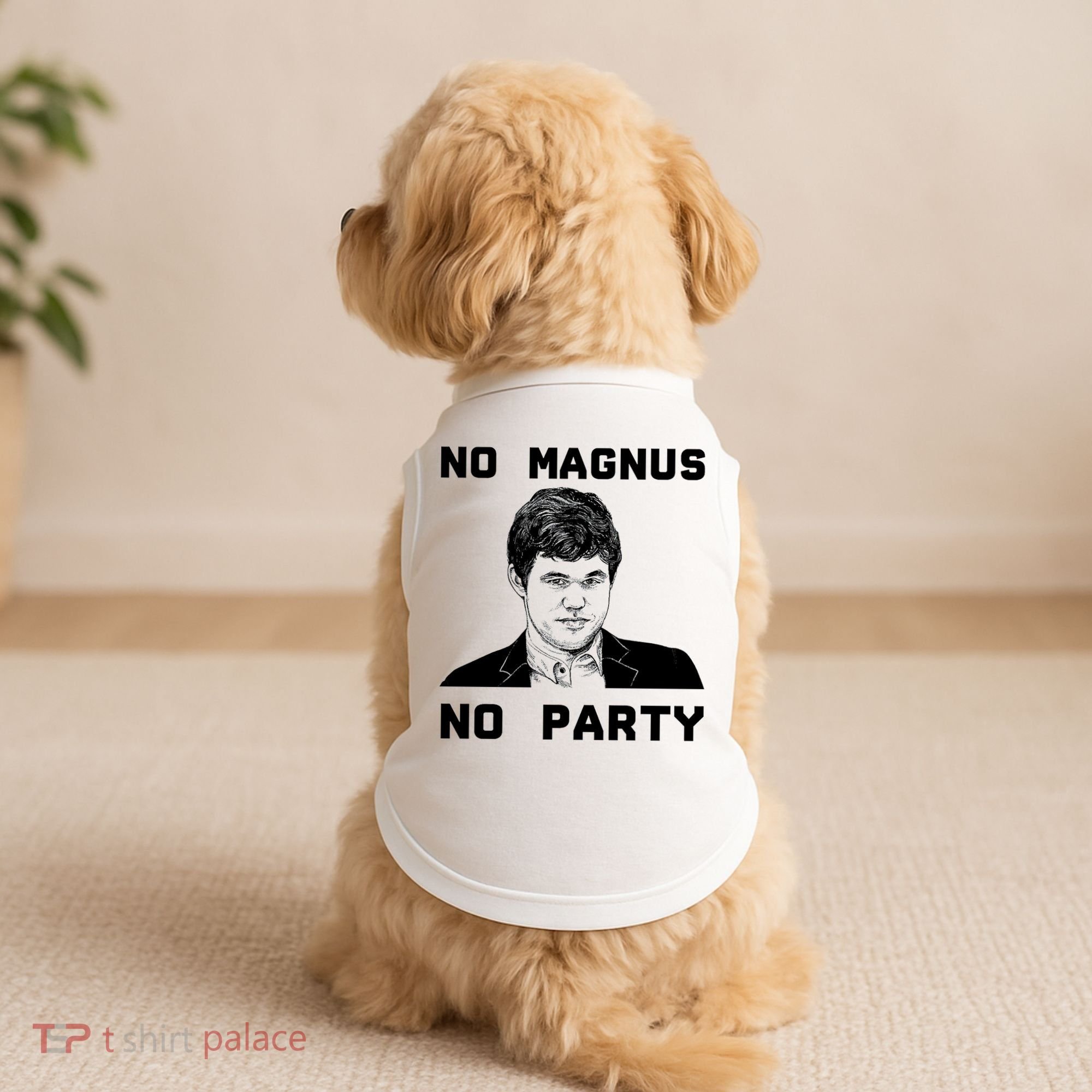 No Magnus No Party Doggie Tank