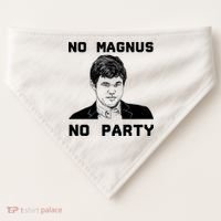 No Magnus No Party USA-Made Doggie Bandana thumb 0