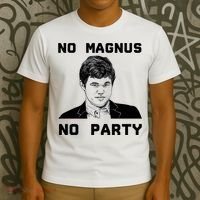 No Magnus No Party T-Shirt thumb 3
