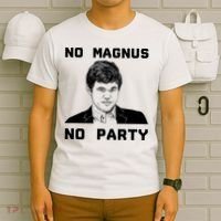 No Magnus No Party T-Shirt thumb 6