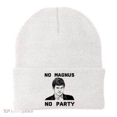 No Magnus No Party Beanie