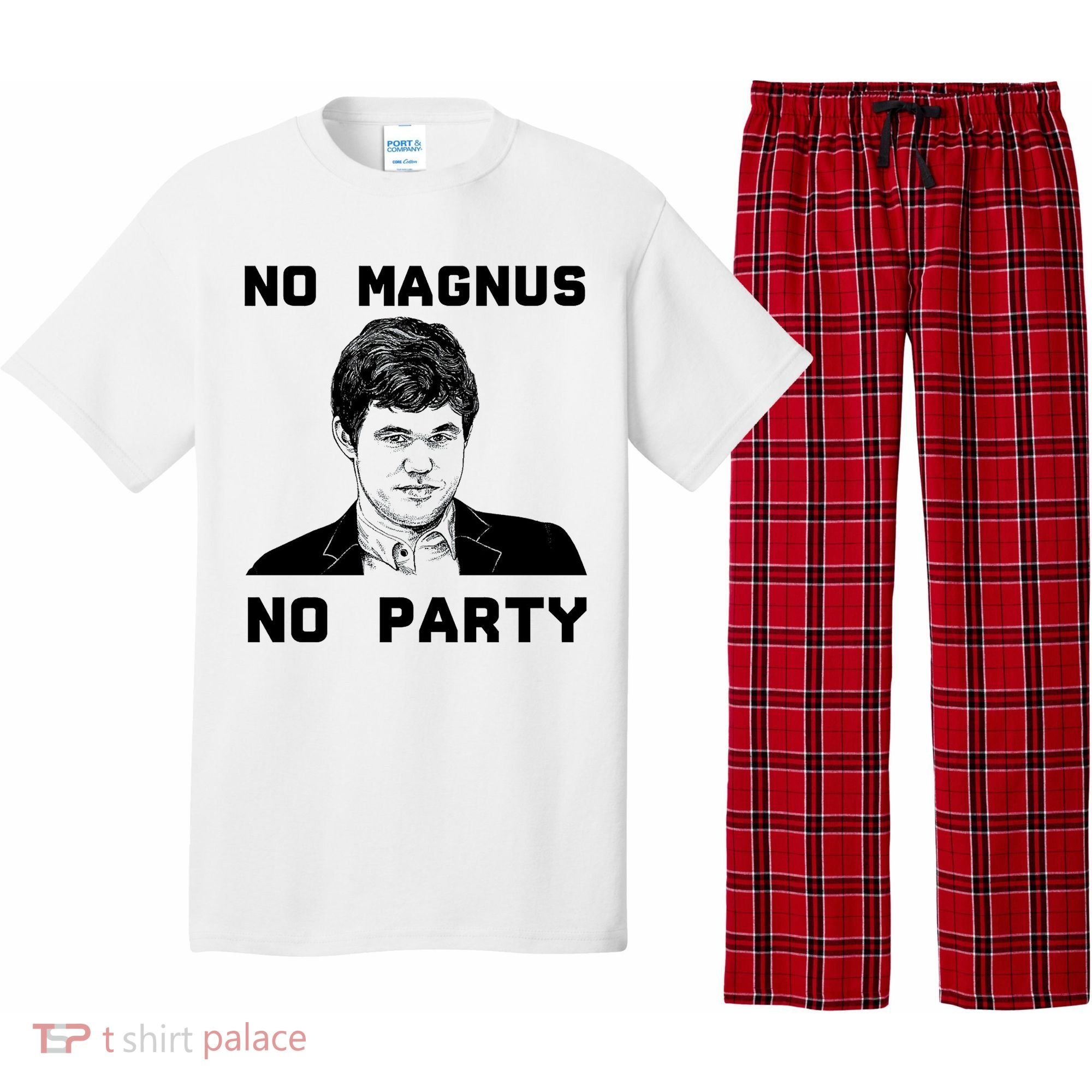 No Magnus No Party Pajama Set