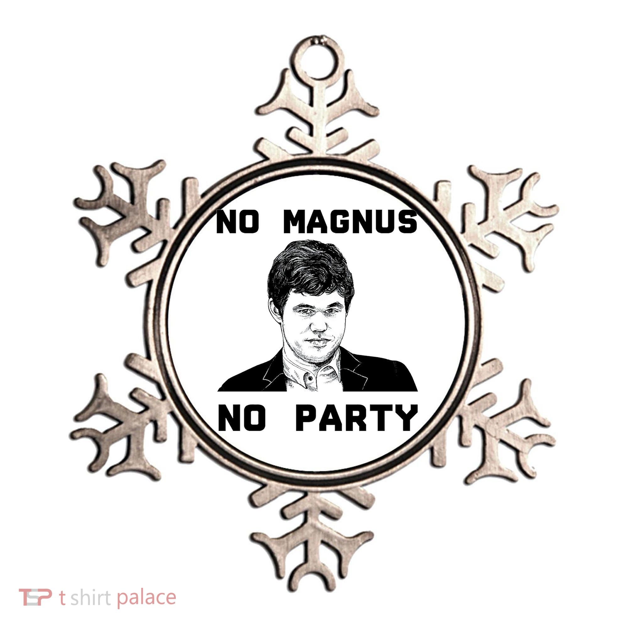 No Magnus No Party Ornament