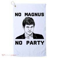 No Magnus No Party Golf Towel thumb 0