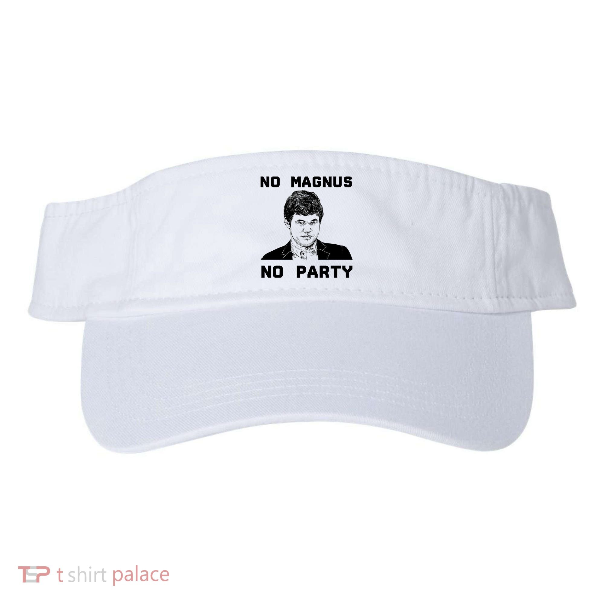 No Magnus No Party Visor