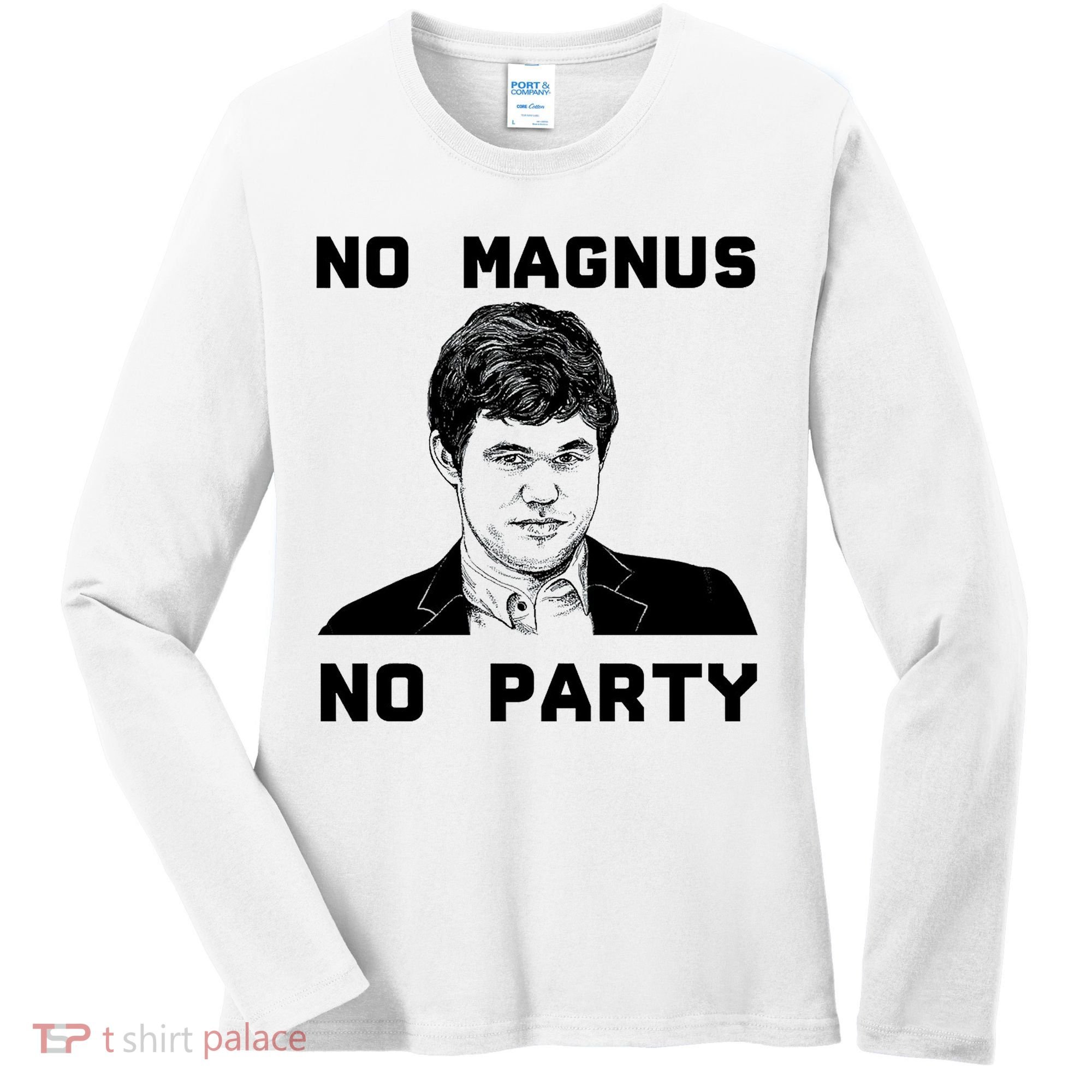 No Magnus No Party Women's Long Sleeve Shirt