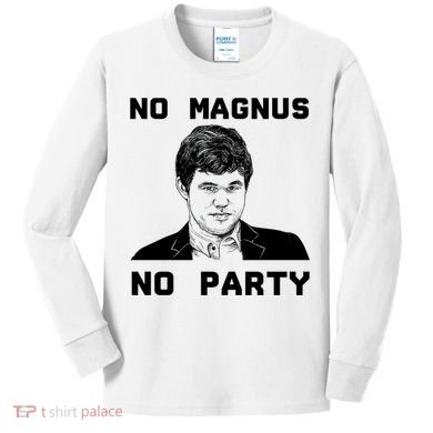 No Magnus No Party Kids Long Sleeve Shirt