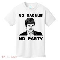 No Magnus No Party Kids T-Shirt thumb 0