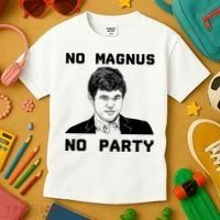 No Magnus No Party Kids T-Shirt thumb 3