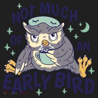 Not Much Of An Early Bird Owl Beanie thumb 2