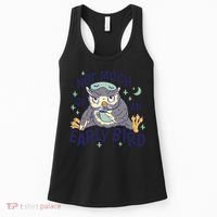 Not Much Of An Early Bird Owl Women's Tank Top thumb 0