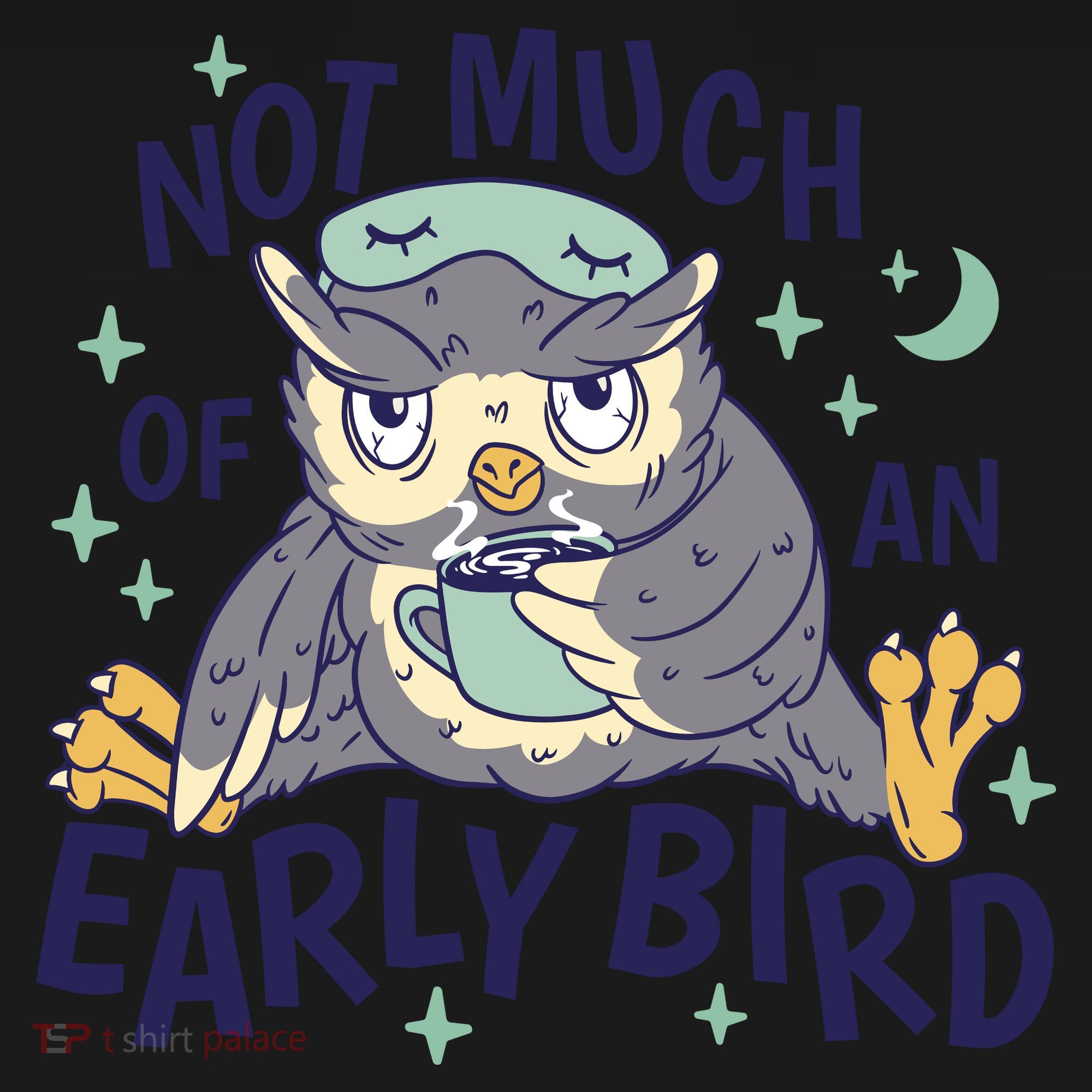 Not Much Of An Early Bird Owl Women's Tank Top