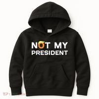 Not My President Anti Trump 2024 Kids Hoodie thumb 0