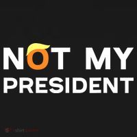 Not My President Anti Trump 2024 Kids Hoodie thumb 5