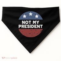 Not My President USA-Made Doggie Bandana thumb 0