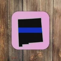 New Mexico Police T New Mexico Law Enforcement Coaster thumb 0