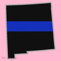 New Mexico Police T New Mexico Law Enforcement Coaster thumb 2