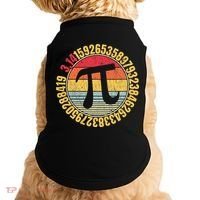 Nerdy Math Pi Symbol Mathlete Doggie Tank thumb 0