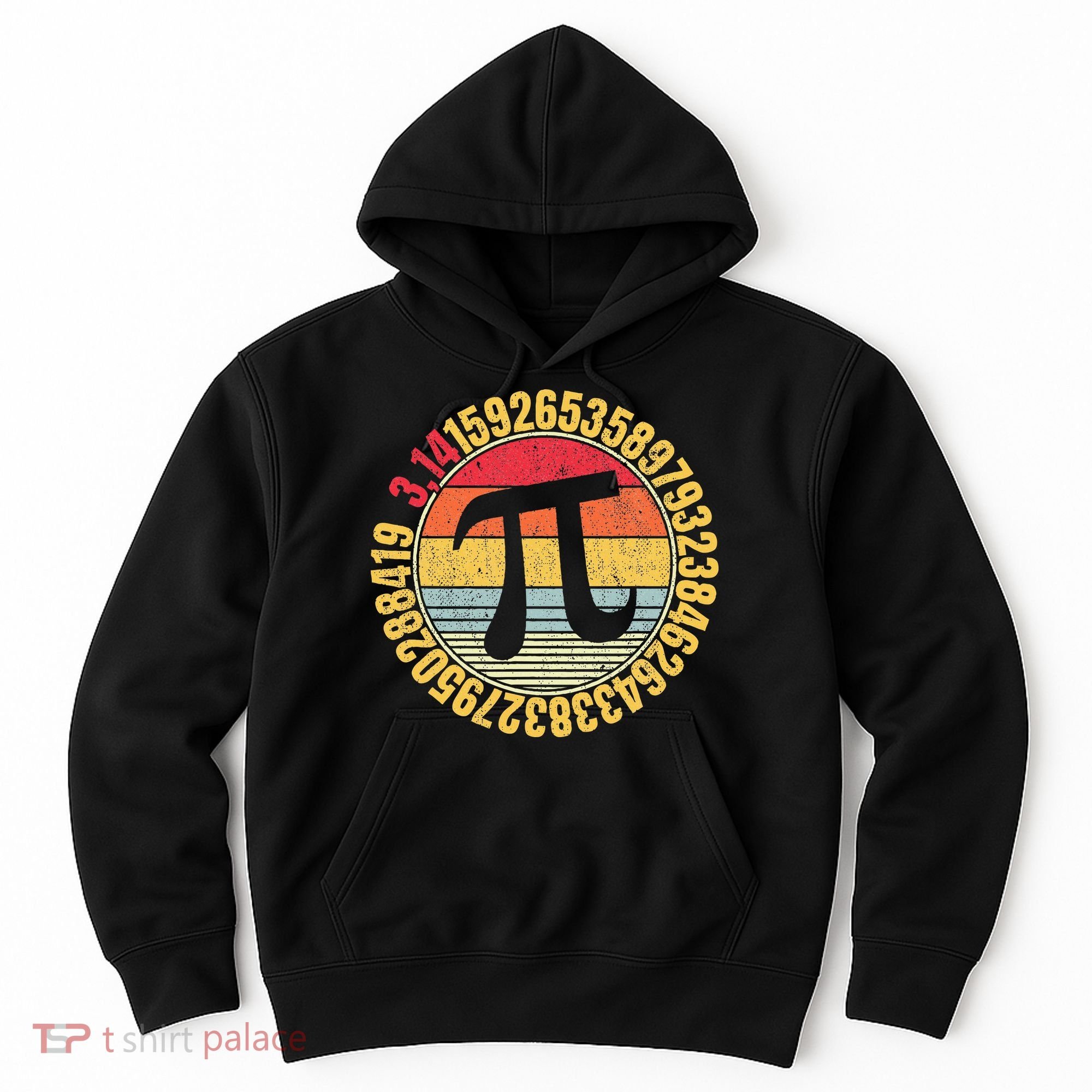 Nerdy Math Pi Symbol Mathlete Hoodie