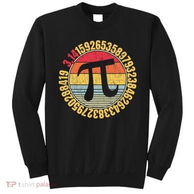 Nerdy Math Pi Symbol Mathlete Sweatshirt