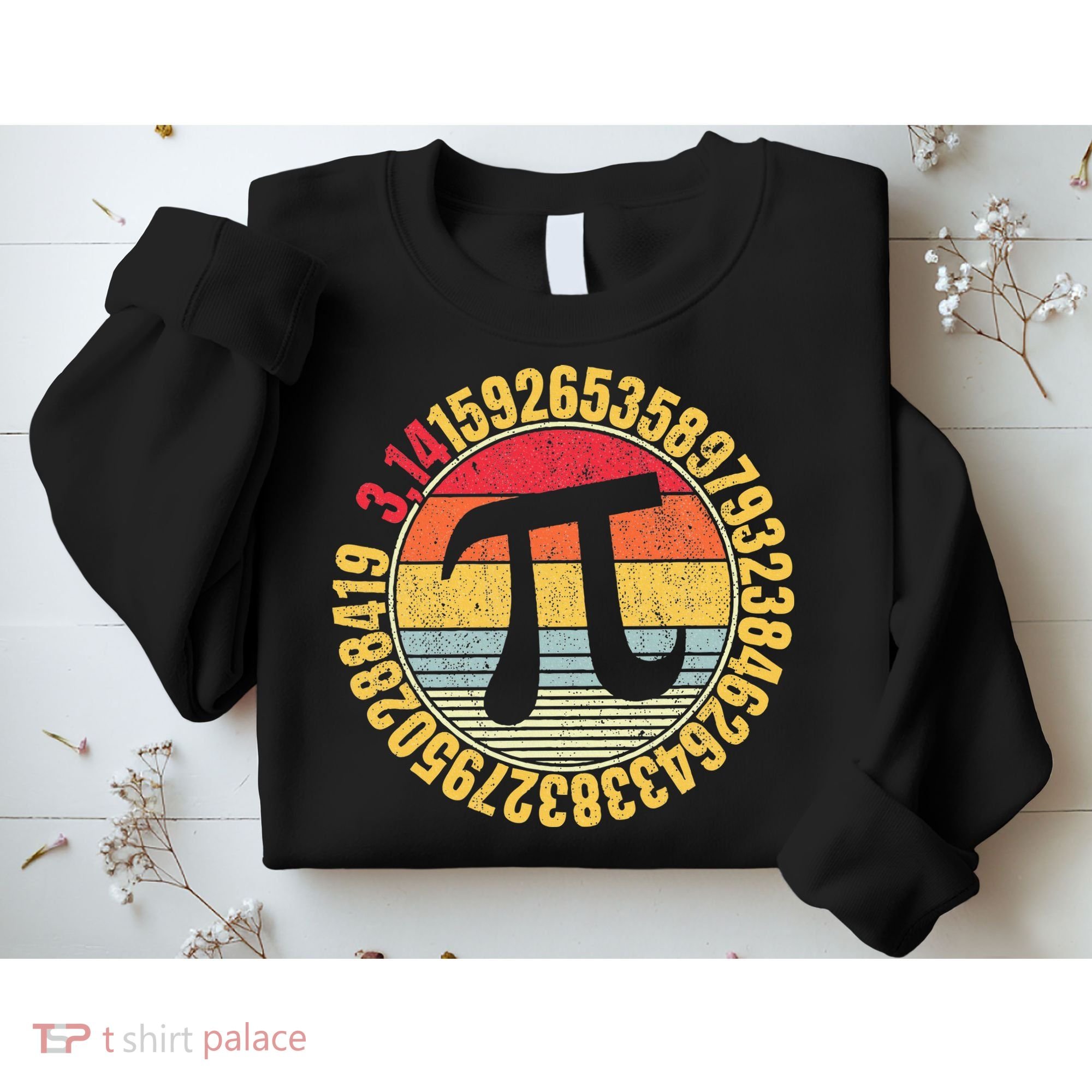 Nerdy Math Pi Symbol Mathlete Sweatshirt