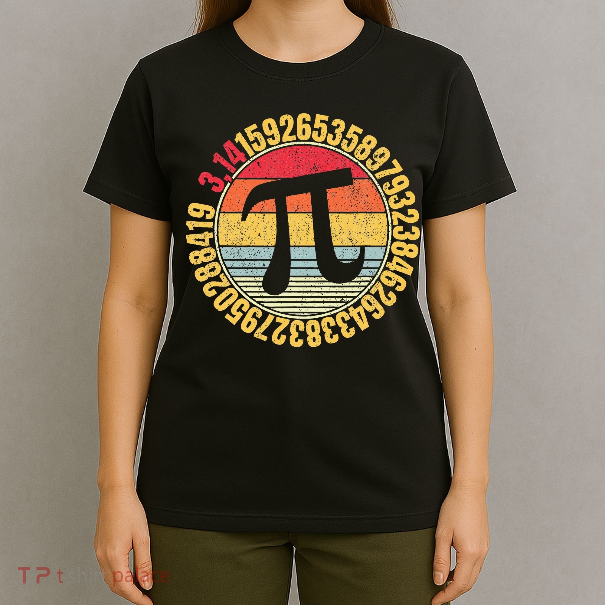 Nerdy Math Pi Symbol Mathlete T-Shirt