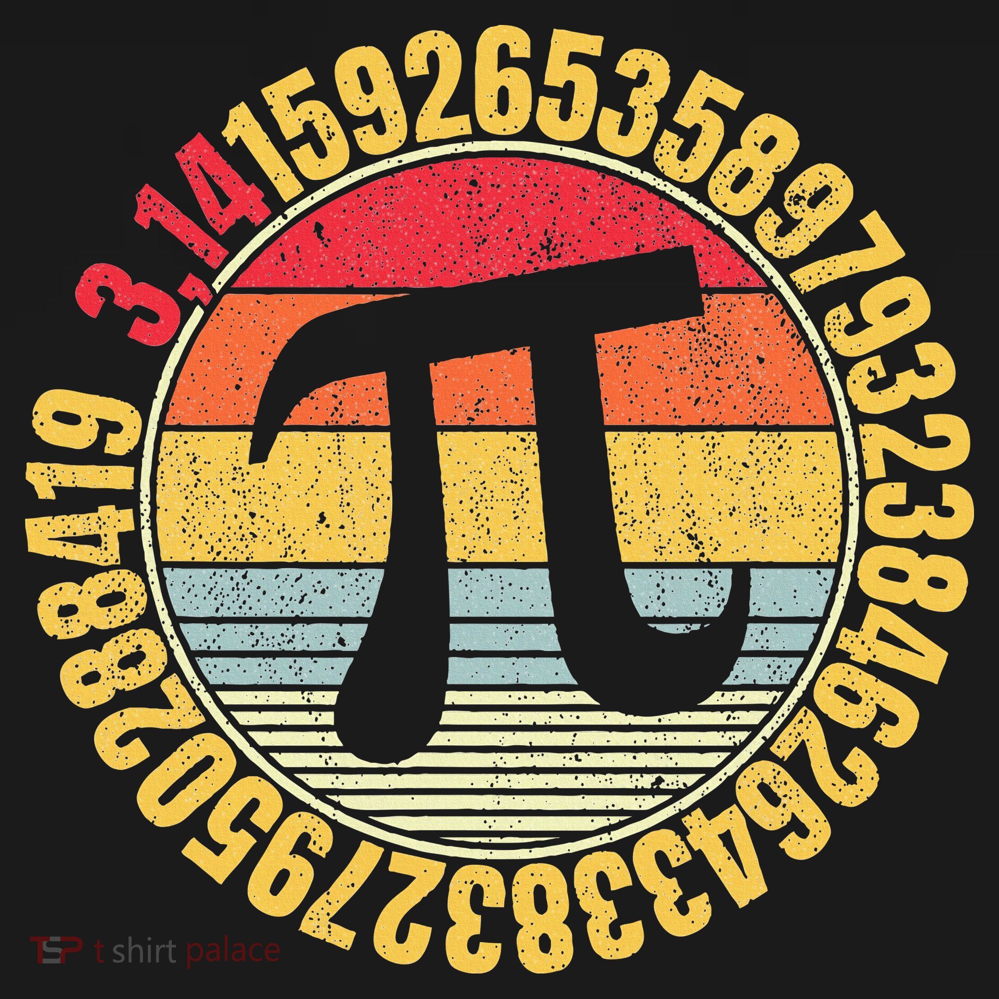 Nerdy Math Pi Symbol Mathlete T-Shirt