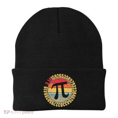 Nerdy Math Pi Symbol Mathlete Beanie