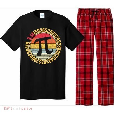 Nerdy Math Pi Symbol Mathlete Pajama Set