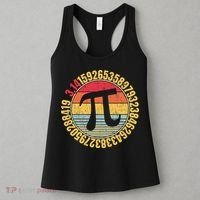 Nerdy Math Pi Symbol Mathlete Women's Tank Top thumb 3