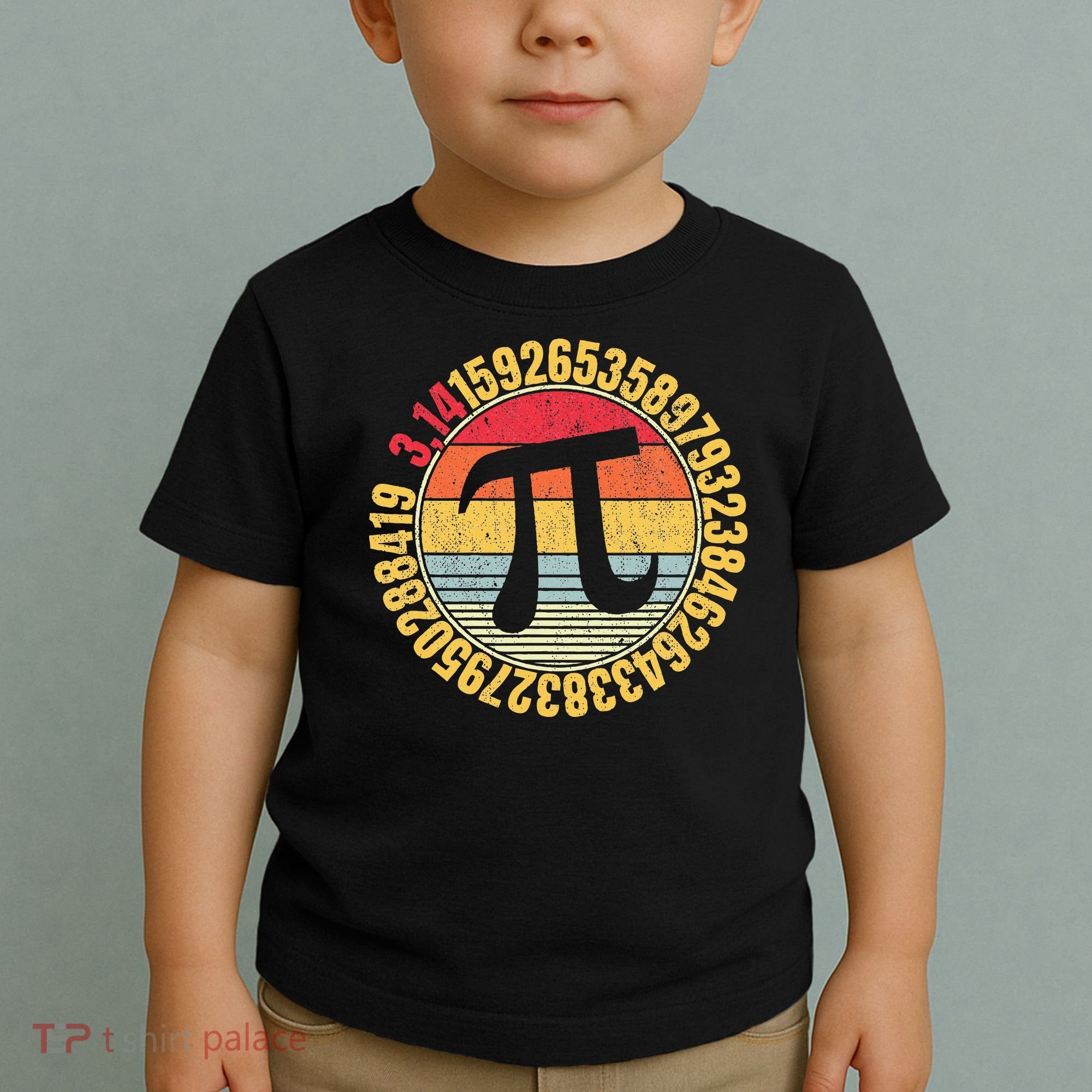 Nerdy Math Pi Symbol Mathlete Toddler T-Shirt