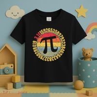 Nerdy Math Pi Symbol Mathlete Toddler T-Shirt thumb 3