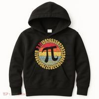 Nerdy Math Pi Symbol Mathlete Kids Hoodie thumb 0