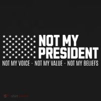 Not My President Not My Voice Not My Value Not My Beliefs Ornament thumb 1