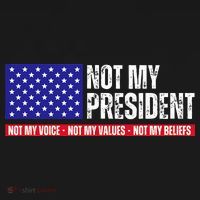 Not My President Not My Voice Not My Values Not My Beliefs Kids Sweatshirt thumb 2