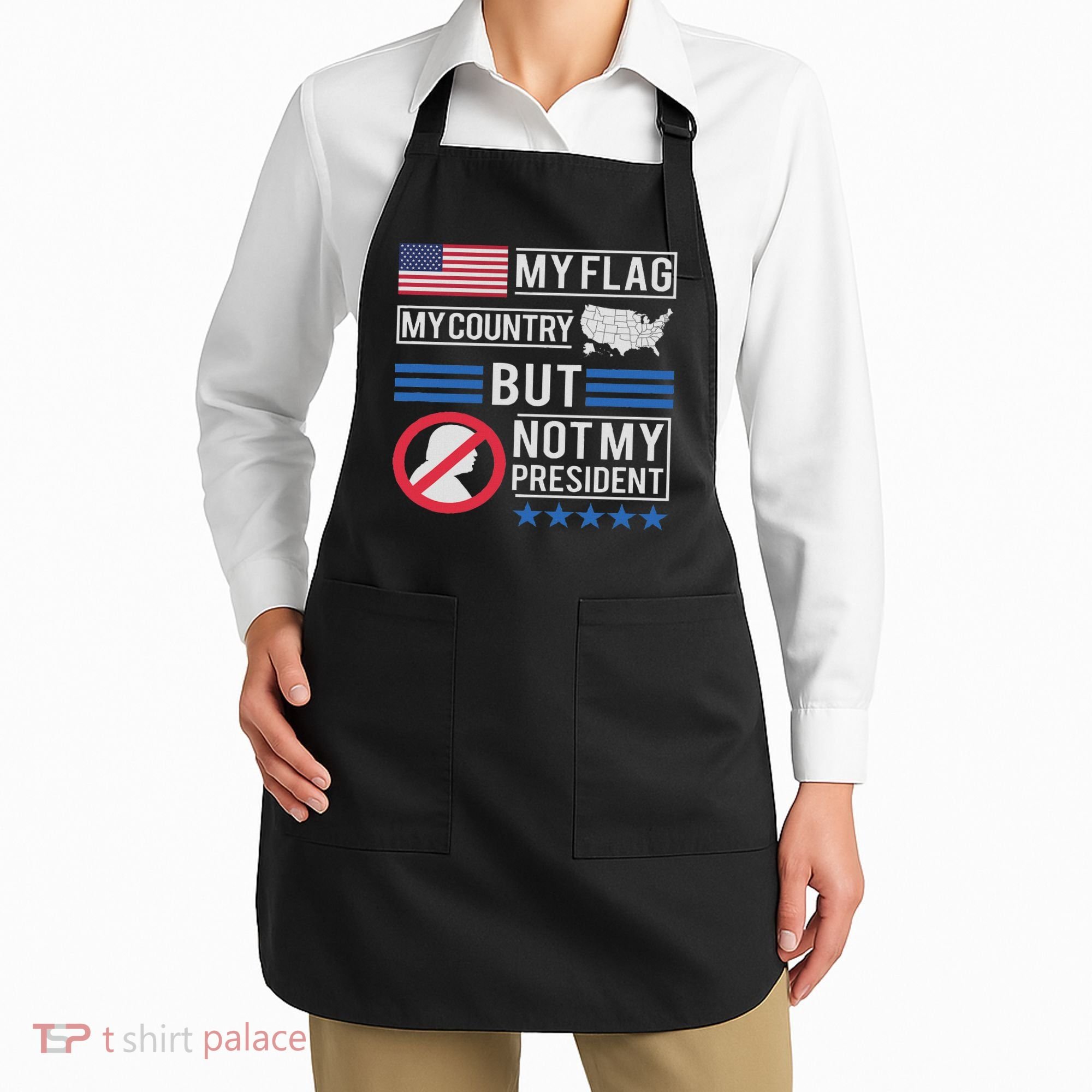 Not My President Impeach Trump Anti Trump Impeach 45 Apron