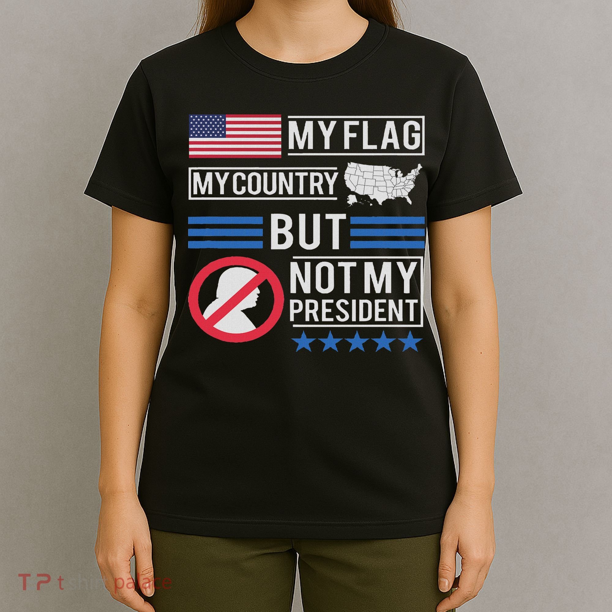 Not My President Impeach Trump Anti Trump Impeach 45 T-Shirt