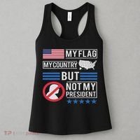 Not My President Impeach Trump Anti Trump Impeach 45 Women's Tank Top thumb 3
