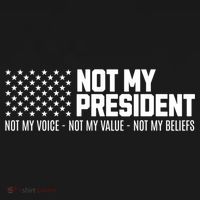 Not My President Not My Voice Not My Value Not My Beliefs Long Sleeve Shirt thumb 2
