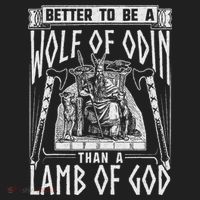 Norse Mythology Pagan Vikings Better To Be A Wolf Of Odin Women's Sweatshirt thumb 2