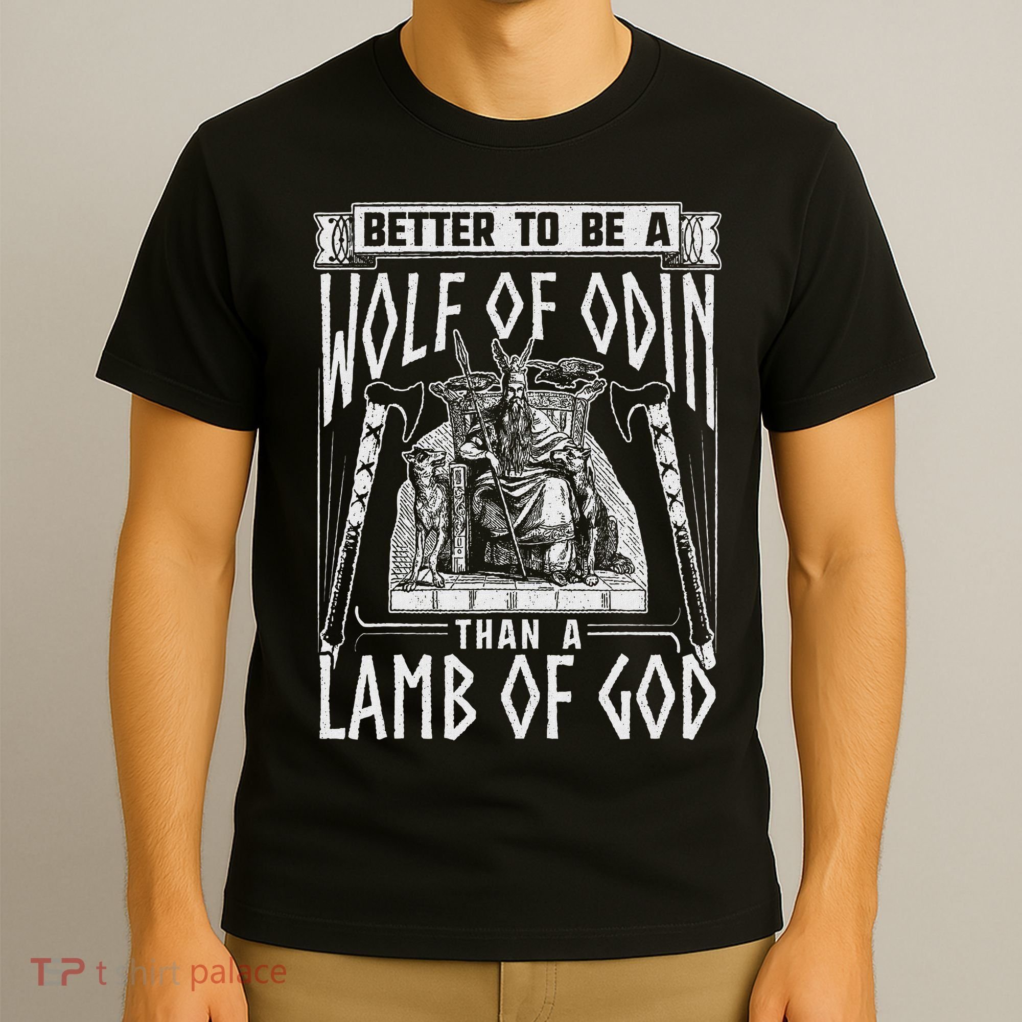 Norse Mythology Pagan Vikings Better To Be A Wolf Of Odin T-Shirt