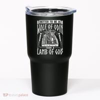 Norse Mythology Pagan Vikings Better To Be A Wolf Of Odin Tumbler thumb 0