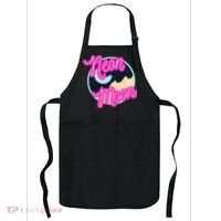 Neon Moon Retro Western 80s 90s Country Apron thumb 0