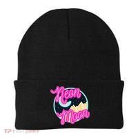 Neon Moon Retro Western 80s 90s Country Beanie thumb 0