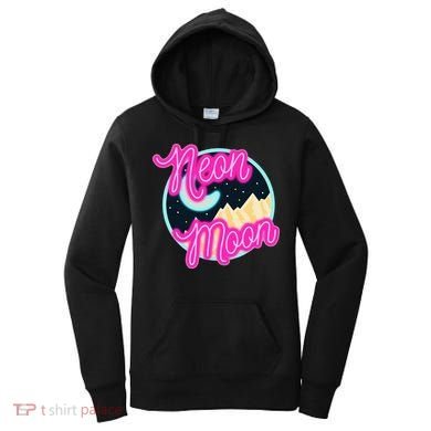 Neon Moon Retro Western 80s 90s Country Women's Hoodie