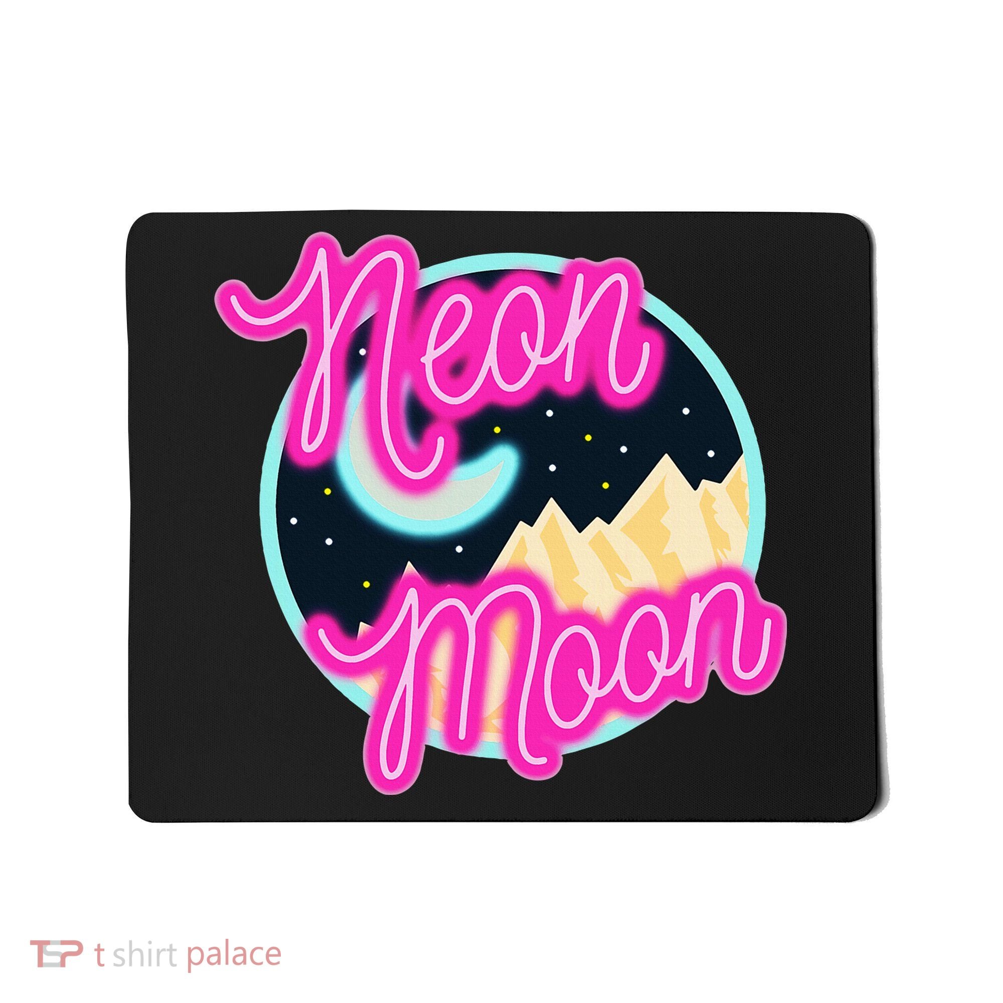 Neon Moon Retro Western 80s 90s Country Mousepad