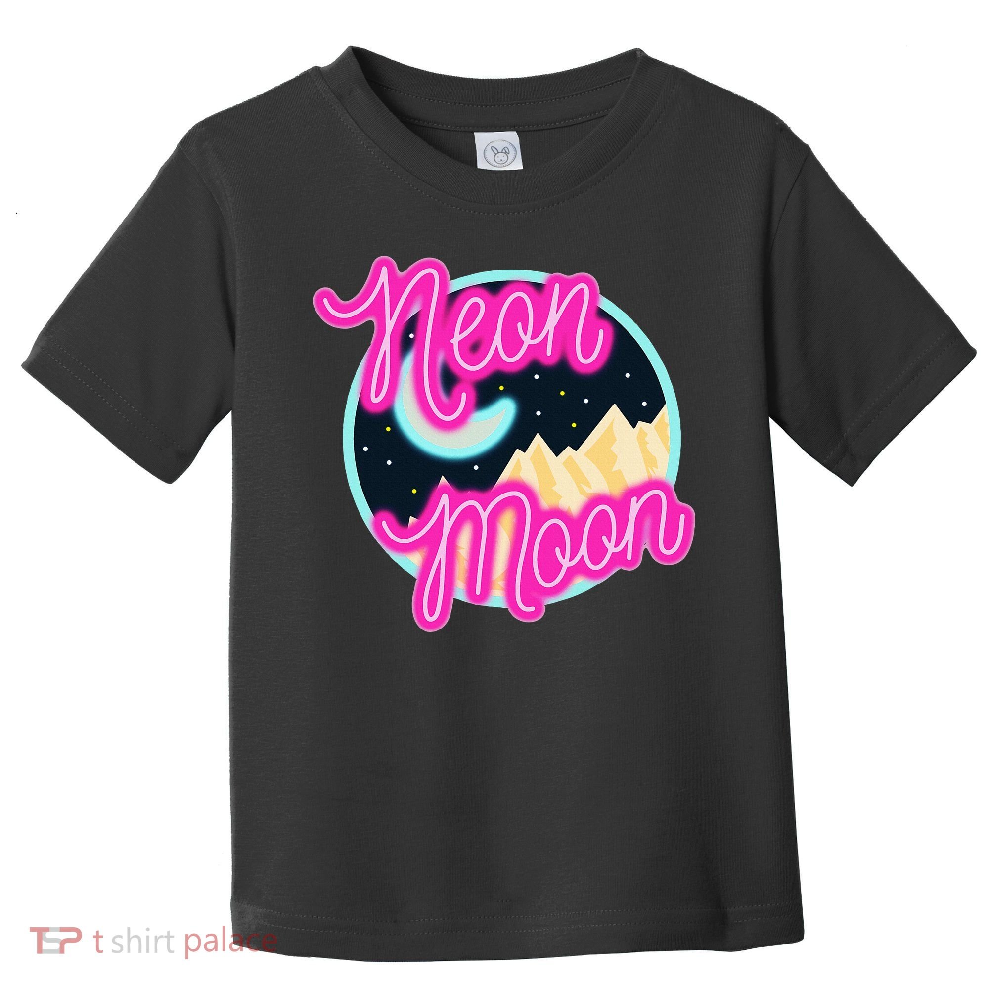 Neon Moon Retro Western 80s 90s Country Toddler T-Shirt
