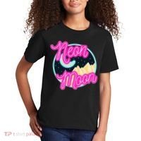 Neon Moon Retro Western 80s 90s Country Kids T-Shirt thumb 2